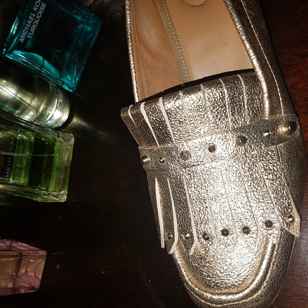 Franco Sarto Gold Shoes